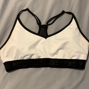 PINK SPORTS BRA REMOVABLE PADS
